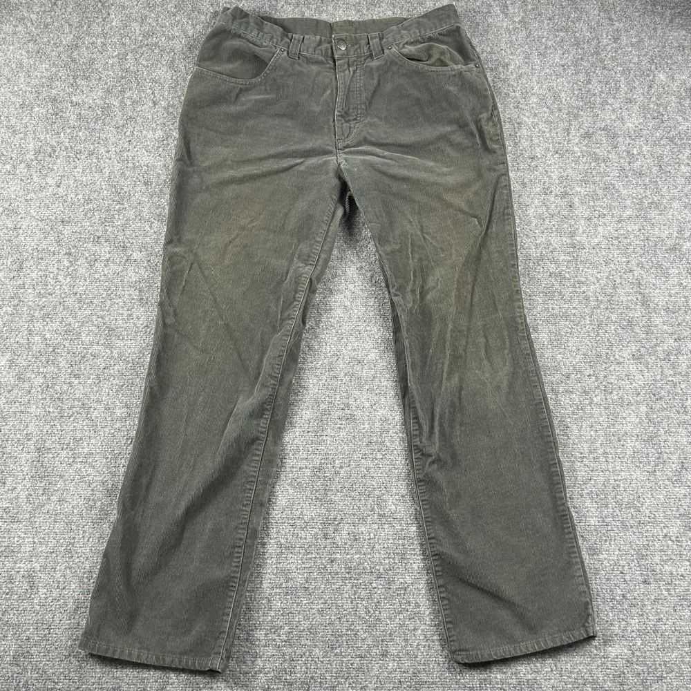 Patagonia Corduroy Pants Mens‎ 35 Gray Organic Cotton Straight Outdoor Gorpcore